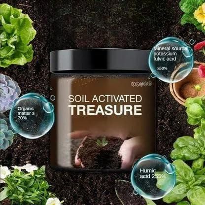Soil Activated Treasure Premium Soil Activator for Healthy Plants – Buy 1 Get 1 Free