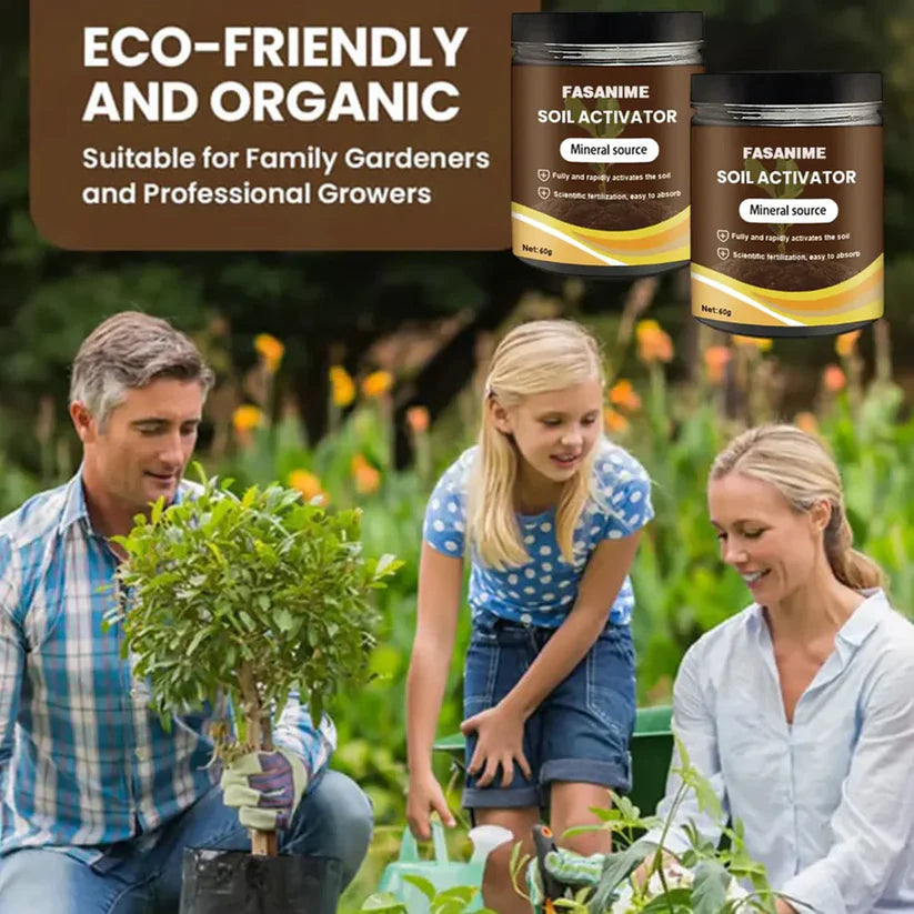 Soil Activated Treasure Premium Soil Activator for Healthy Plants – Buy 1 Get 1 Free